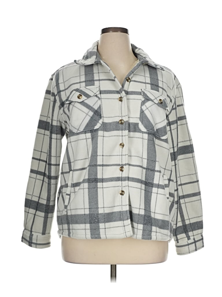 Pre-owned Sage Collective Cardigan Sweater In Gray