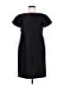 'S Max Mara Solid Black Casual Dress Size 8 - photo 1