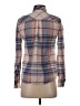 J.Crew 100% Cotton Plaid Blue Long Sleeve Button-Down Shirt Size 2 - photo 2