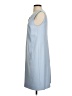 Etcetera Solid Blue Casual Dress Size 4 - photo 5