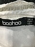 Boohoo White Cocktail Dress Size 4 - photo 7