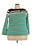 Talbots 100% Cotton Green Pullover Sweater Size 3X Petite - photo 1