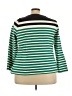 Talbots 100% Cotton Green Pullover Sweater Size 3X Petite - photo 2