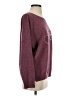 Repeat Cashmere 100% Cashmere Hearts Burgundy Cashmere Pullover Sweater Size XS - photo 4