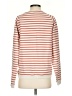 Scotch & Soda 100% Cotton Stripes Orange White Pullover Sweater Size 2 - photo 2