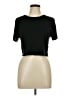 BCBGeneration Black Short Sleeve T-Shirt Size L - photo 1