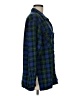 Gap Plaid Blue Long Sleeve Button-Down Shirt Size M - photo 4