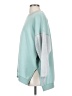 American Eagle Outfitters Color Block Teal Pullover Sweater Size S - photo 5