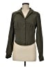 Express Green Long Sleeve Button-Down Shirt Size M - photo 1
