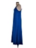 Saint + Sofia Solid Blue Casual Dress Size 2 - photo 5