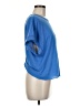Shein 100% Polyester Blue Short Sleeve Top Size 6 - photo 4