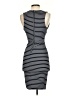 Olivaceous Stripes Blue Cocktail Dress Size S - photo 2