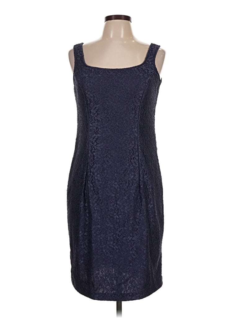 Pre-owned Alex Evenings Cocktail Dress In Blue