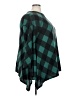 emerald Plaid Green Poncho Size 3X - photo 4