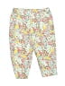 Carter's 100% Cotton Floral White Casual Pants 3-6 MO / 6 MO - photo 2