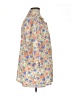 Unbranded 100% Polyester Floral Yellow 3/4 Sleeve Blouse Size XL (estimated) - photo 4