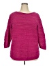 J.Jill Pink Pullover Sweater Size 2X - photo 1