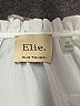 Elie Tahari White Short Sleeve Blouse Size L - photo 7