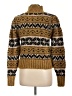 Zara Chevron-herringbone Gold Pullover Sweater Size L - photo 2