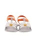 Mini Melissa Color Block Orange White Sandals Size 6 (kids) - photo 2