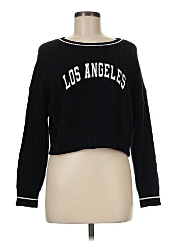Faded Rose Pullover Sweater (view 1)