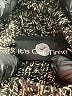 It's Our Time Metallic Black Turtleneck Sweater Size L - photo 7