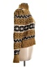 Zara Chevron-herringbone Gold Pullover Sweater Size L - photo 4