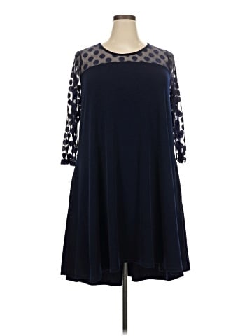 Nina Leonard Casual Dress (view 1)