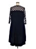 Nina Leonard Blue Casual Dress Size 2X - photo 2