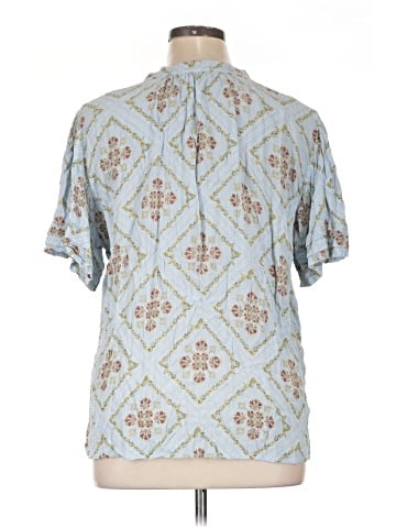 Ann Taylor LOFT Short Sleeve Blouse (view 2)