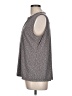 Anne Klein Gray Sleeveless Blouse Size L - photo 5