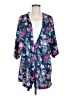 Assorted Brands 100% Polyester Blue Cardigan Size M - photo 1