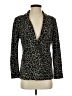CAbi Animal Print Gray Blazer Size 4 - photo 1