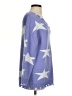 Macaron 100% Acrylic Stars Blue Pullover Sweater Size S - photo 4
