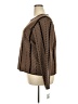 Investments Chevron-herringbone Brown Pullover Sweater Size 2X - photo 5