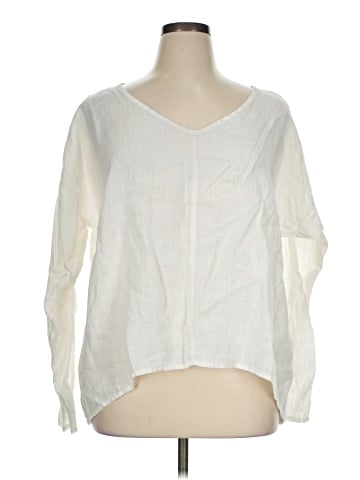 Flax 3/4 Sleeve T-Shirt (view 1)