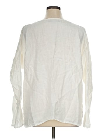 Flax 3/4 Sleeve T-Shirt (view 2)