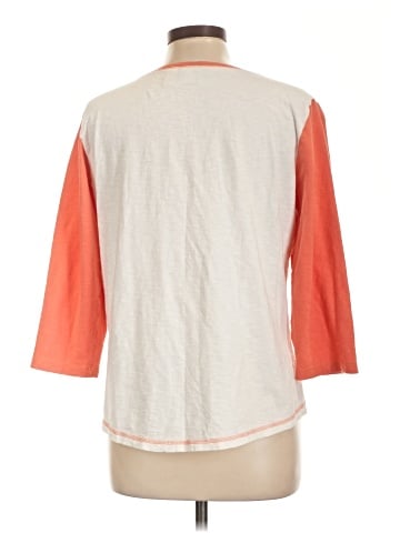 Weekends by Chico's 3/4 Sleeve T-Shirt (view 2)