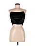 Collusion Black Sleeveless Top Size 10 - photo 1