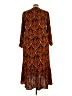 Assorted Brands Animal Print Orange Casual Dress Size 3X - photo 2