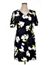 Harper Rose Print Black Casual Dress Size 14 - photo 1