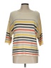 Chelsea & Theodore 100% Acrylic Stripes Yellow Pullover Sweater Size L - photo 1