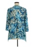 Chico's Blue 3/4 Sleeve Blouse Size XL (3) - photo 2