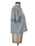 J.Crew 100% Cotton Blue Short Sleeve Top Size S - photo 4