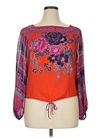 Free People Long Sleeve Blouse (view 1)