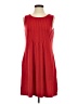Ofeefan Solid Red Casual Dress Size S - photo 1