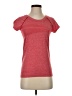 Oiselle Tweed Red Active T-Shirt Size S - photo 1