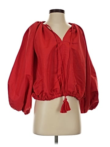 Free Assembly 3/4 Sleeve Blouse (view 1)