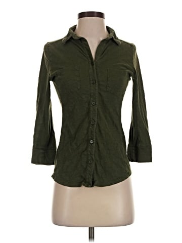 Merona 3/4 Sleeve Button-Down Shirt (view 1)