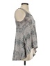 Blu Pepper Gray Sleeveless Blouse Size S - photo 4